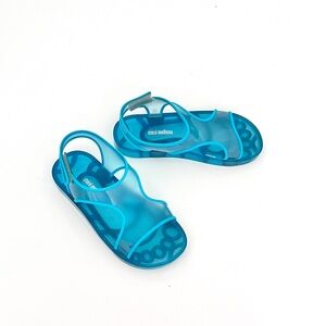 Used! MINI MELISSA Girl’s Sandals Sz 4(Child)